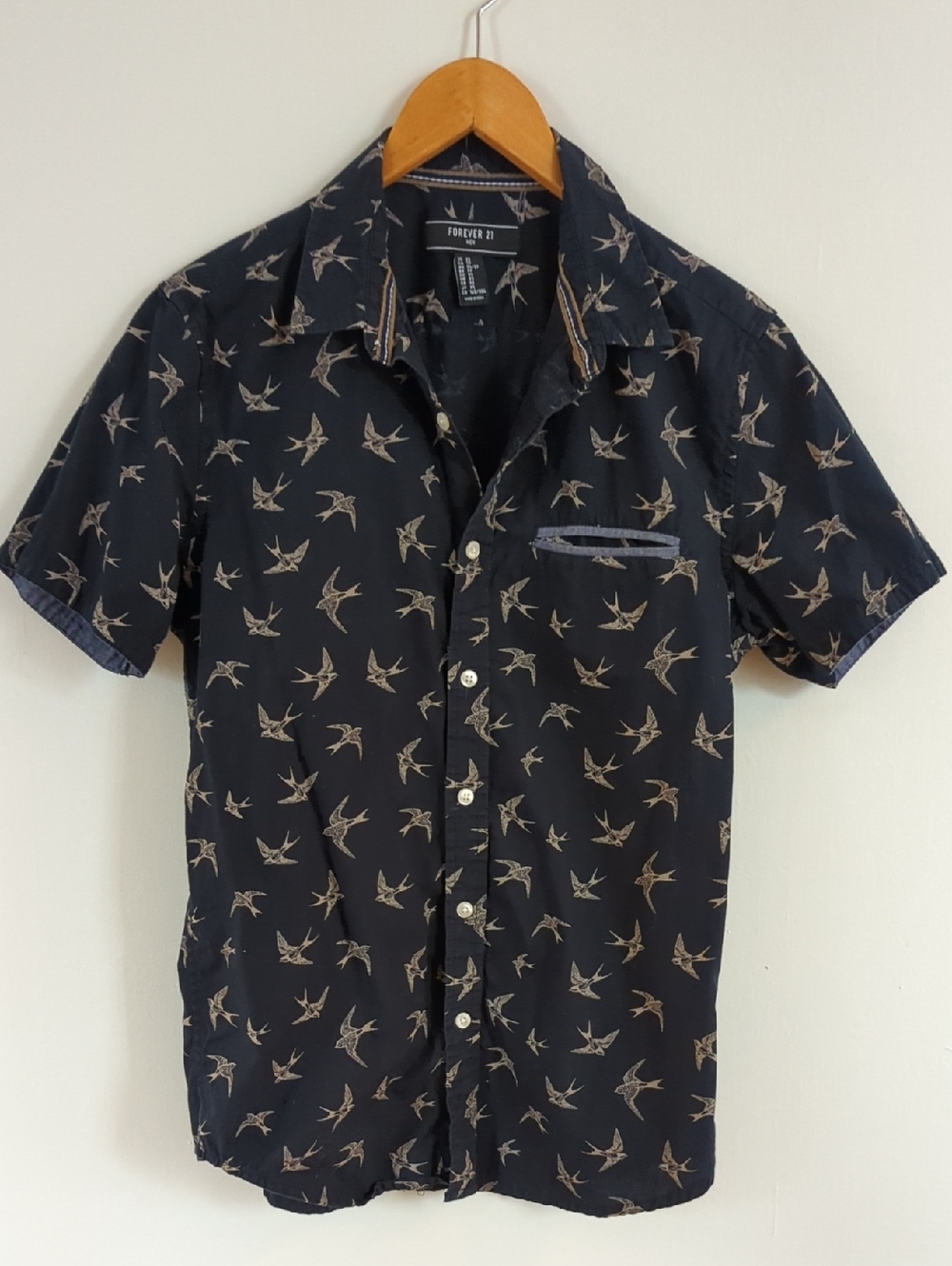Forever 21 Men's Short Sleeve Button Down